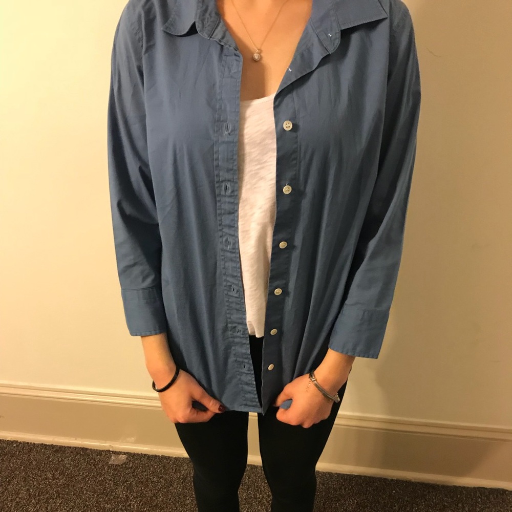 Blue J.Crew button down